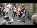 Perch Creek Family Jugband happy and bright performance within Edinburgh Fringe Tattoo 2012.