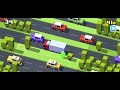 Crossy Road Straight In A Car & Train