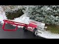 Attaching The ClearPlow® Snow Pusher To A Hand Truck