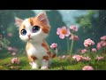 Sleep Meditation for Kids THE DREAMY KITTEN Bedtime Story for Kids