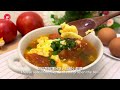 Tomato Egg Drop Soup | Chinese cuisine for beginners | 10 minutes to serve