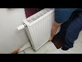 Dismantling the radiator without draining the water - Draining the water from the radiator - heating