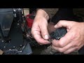 How to REMOVE REPLACE FIX REPAIR a FUEL PUMP on a KOHLER COMMAND engine Junkyard Craftsman Lawnmower