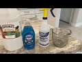 How To Clean Shower Doors - Vinegar Shower Cleaner for Hard Water and Soap Scum - No Hard Scrubbing