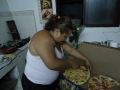 Comiendo Pizza