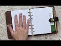 PLANNER SET UP | GETTING THINGS DONE BY DAVID ALLEN | A6 RINGS