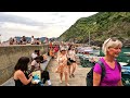 Cinque Terre, Vernazza Walking Tour, Discovering the Best of Italy's Scenic Coastline 4K60FPS