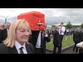 The funeral of Óglach Bobby Storey