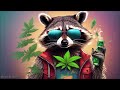 Indica Physical & Mental Relaxation | High Dope Raccoon Smoke Weed And Listen Space LoFi Chill Music