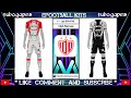 Black Kits Great Desain! Best Kits In eFootball 2024🔥