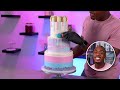 Making a Cotton Candy Cake: Step-By-Step Tutorial