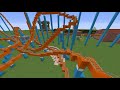 Goliath Six Flags Magic Mountain | Coasters in Minecraft