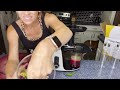 Vegetable Lemon Juice | Amzchef Slow Masticating Juicer with 2 Speed Modes & Quiet Motor