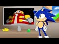 WHATS HAPPENING TO ME!! Sonic Reacts Eggman Chaos Emerald