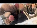 NEW🩷CLEAN AND ORGANIZE WITH ME|| MAKEUP VANITY