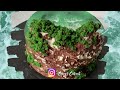 PASTEL OCEANO CON GELATINA - OCEAN JELLY CAKE - Carol Cakest