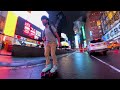 Rollerblading through New York on Scooter Wheels