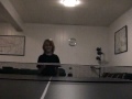 Funny Ping Pong Game with an 8 year old