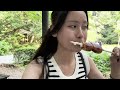 【Vlog】夏休みだから大好きなものばっかり食べるグルメ旅！🚗🌻久しぶりのドライブでるんるんな日！