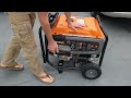 Generac Generator review and demonstration HOW to start a generator