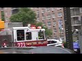 FDNY Engine 273 Spare taking up from a report of smoke in a apartment