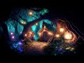 Enchanted Mushroom Forest | Magical Night Ambience, Nature ASMR, Frogs, Crickets