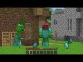 JJ and Mikey Using DRAWING MOD to BECAME OCTOPUS Prank - Maizen Parody Video in Minecraft