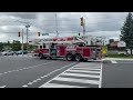 Kitchener Fire Department NEW Car 123, Rescue 12 & Aerial 11 Responding