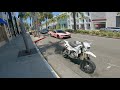 DRZ400SM POV freeride through Beverly Hills [4k]