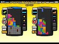 Tetris Battle留四 雙方破百比較