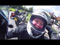 Lil Woman Pillion owns all us 'Tough' Guys. Essex ride out. No Pedals!