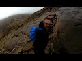 Climbing Snowdon - Yr Wyddfa in dangerous conditions