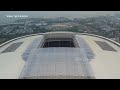 SEMPURNA🌿🌿🌿. LAPANGAN STADION JIS SIAP 100% untuk Persija di Liga 1.GARIS LAPANGAN SUDAH TERPASANG