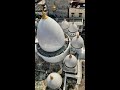 Masya Allah Kubah Masjid Indah Berwarna Putih di Lahat. Qoobah - Jual Kubah Masjid Enamel #shorts