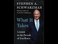 Episode 130: Stephen Schwarzman Learned “What It Takes” The Hard Way