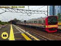 Kompilasi KRL & KAJJ Di Stasiun Gondangdia