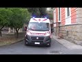Ambulanza 1-182 Croce Rossa Italiana - Comitato di Imperia in sirena!