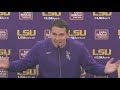 LSU Will Wade FIRED UP MAD postgame press conference after win over Ohio