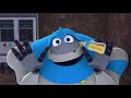 Running on Empty - with Subtitles | Arpo the Robot | Cartoons for Kids | Moonbug Literacy