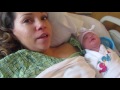 EMOTIONAL LIVE C-SECTION BIRTH!