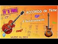 Guitare Les Accords de 7ème et renversements Un Super outil pour harmoniser vos mélodies
