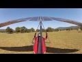 Hang gliding flight off Pigeon Mountain, Georgia
