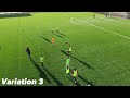 Passing Activation Drills | 3 Variation | Football/Soccer Training | U13+