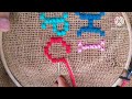 Cross Stitch Pattern Ason Selai Design Hand Embroidery Tutorial #asonselaidesign