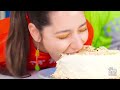 NO HANDS VS ONE HAND VS TWO HANDS!  Funny FOOD Situations! 100 Layers of Food by 123 GO! CHALLENGE