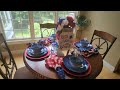 4th of July Themed Tablescape!