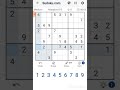 Sudoku Gameplay #2