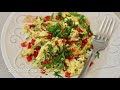 Scrambled Eggs with Peppers and Onions episode 394