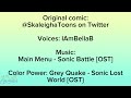 Three weeks (Sonic Comic Dub)