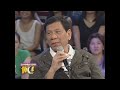 President Duterte talks about his lovelife | GGV